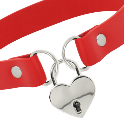 Coquette Collier Coquette Pendentif Coeur Rouge
